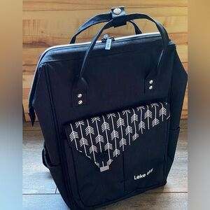 Lekesky Laptop Backpack Women 15.6 Inch Travel Backpack